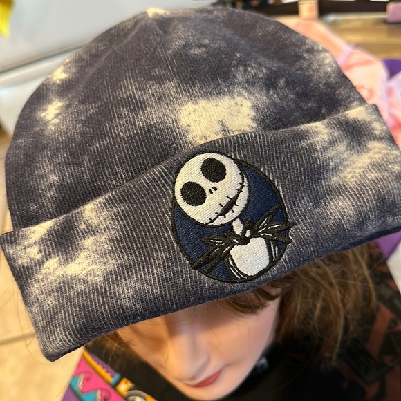 NWOT Nightmare Disney Tie Dye Beanie - Picture 3 of 4